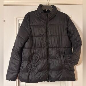 Old Navy Black Quilted Puffer Jacket